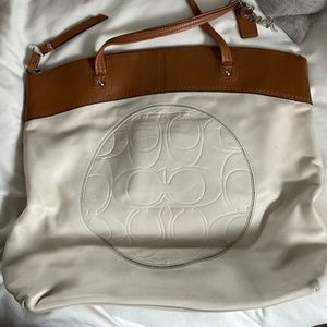 Coach bucket bag